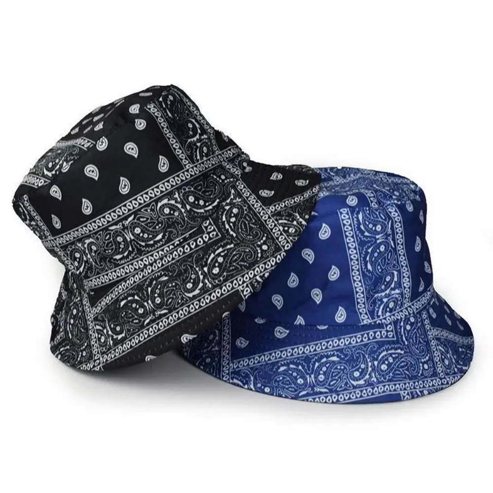 

Unisex Cashew Flowers Sport Panama Hat Bucket Hat Fisherman Cap Double-Sided Summer Sun Caps