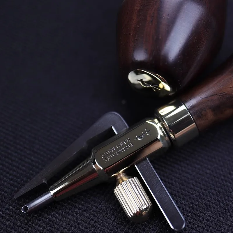 Машина для прорезания кожи YORKSHINE ручной работы Сменное лезвие из стали M390 1 0/1 5/2 0