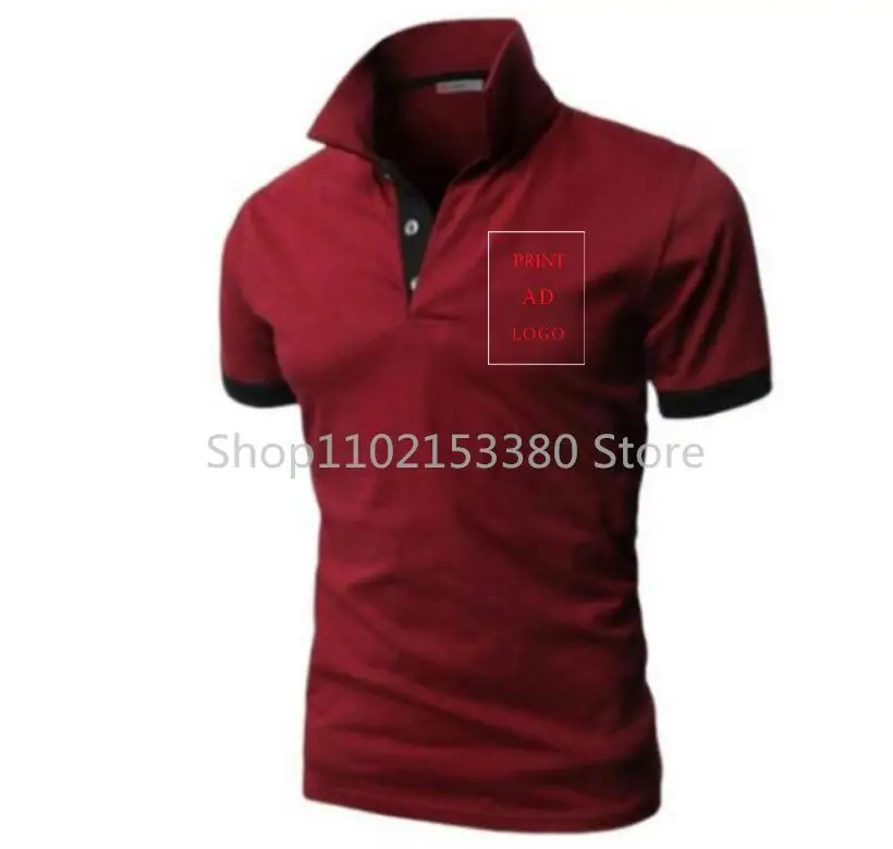 Футболка мужская летняя из 100% хлопка с коротким рукавом и круглым вырезом -