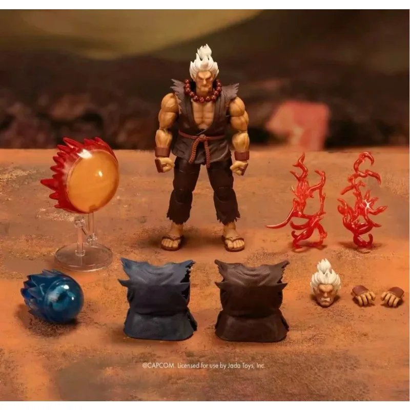 В наличии: Jada SDCC Street Fighter 2, лимитированная серия, Акума, сменная поврежденная в бою голова, подвижные руки, модель, подарок. (art.: 3920dcdf0fb4b) - 3920dcdf0fb4b