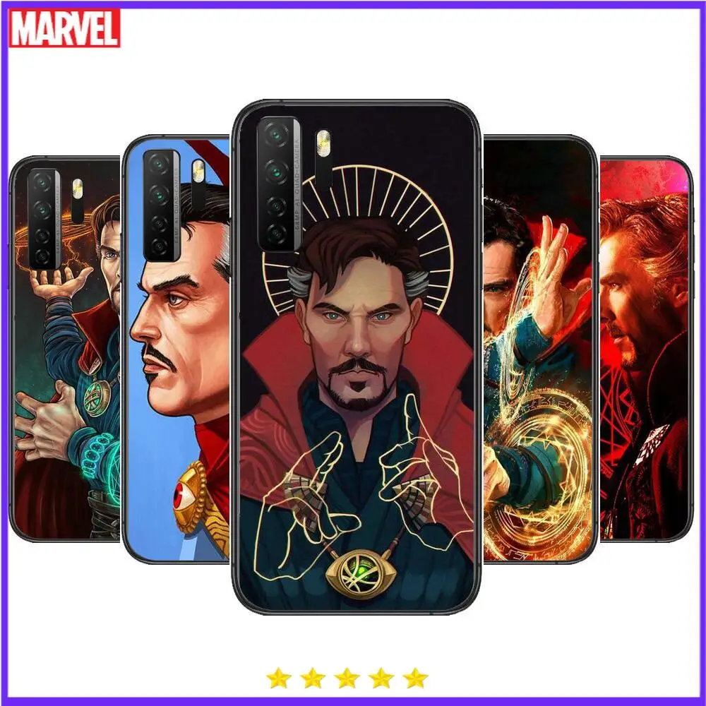 

Marvel Doctor Strange Black Soft Cover The Pooh For Huawei Nova 8 7 6 SE 5T 7i 5i 5Z 5 4 4E 3 3i 3E 2i Pro Phone Case cases