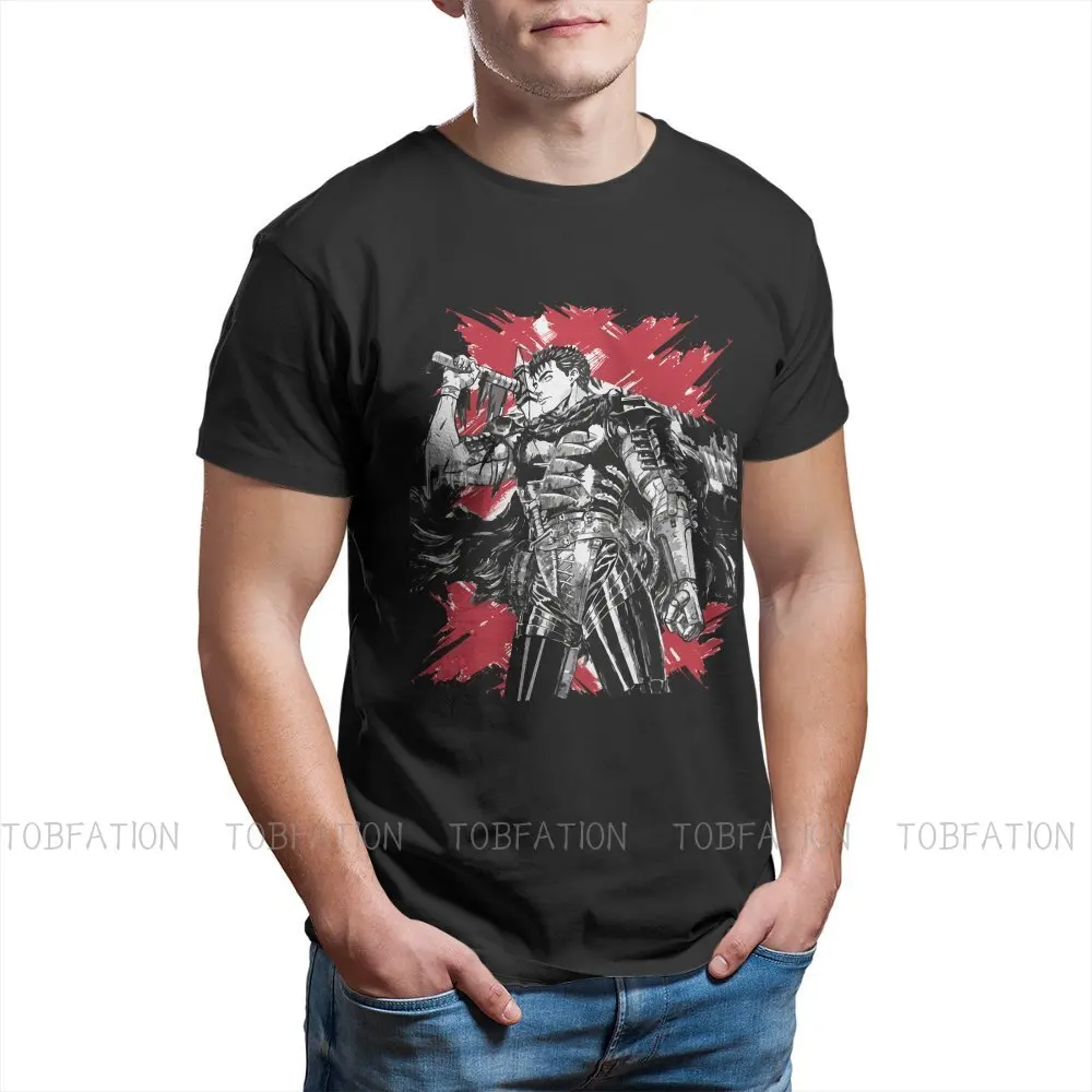 

Guts Black Swordsman Unique TShirt Berserk Griffith Manga Casual T Shirt Summer Stuff For Men Women