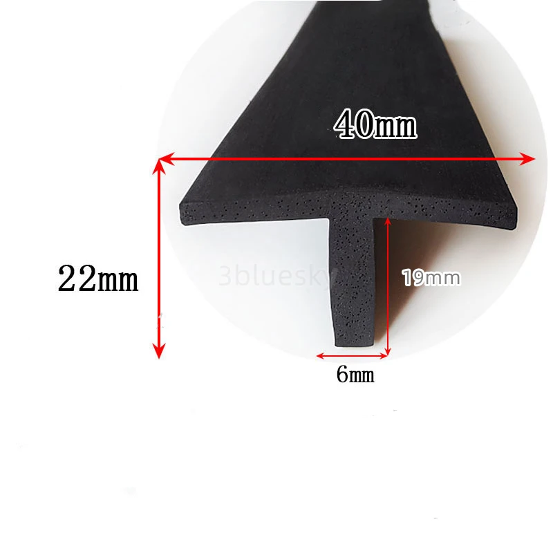 Seals 40x22mm Black