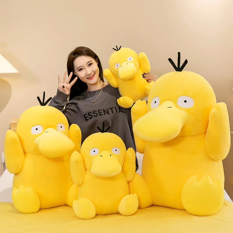 

25/35/45/60cm Psyduck Plush Doll Pokemon Plush Toy Anime Surrounding Cute Duck Stuffed Soft Doll Pillow Children Birthday Gift
