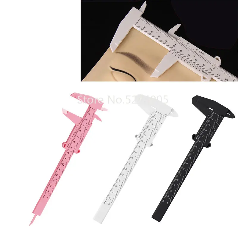 

150mm Eyebrow Measuring Semi Permanent Makeup Guide Ruler Measure Tools Eyebrow Stencil Template Tattoo Eyebrow Line Lip Ruler