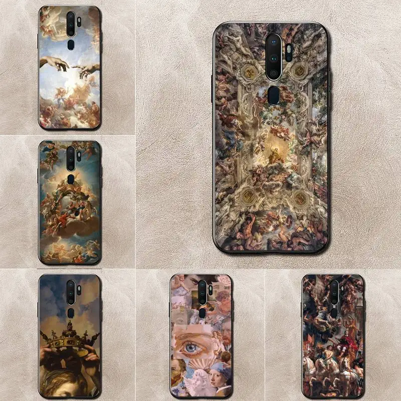 

Renaissance Art Painting Phone Case For Redmi 9A 8A 6A Note 9 8 10 11S 8T Pro Max 9 K20 K30 K40 Pro PocoF3 Note11 5G Case