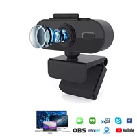 2022 webcam hd1080p 60fps web cam usb web mini camera with microphone for laptop pc live meeting for youtube skype camera