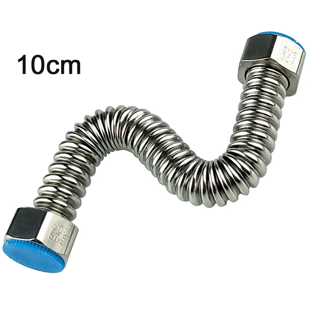 

Water Line Stainless Steel Flexible Refrigerator Ice Maker Supply Line Pipe Burst Proof Water Hose