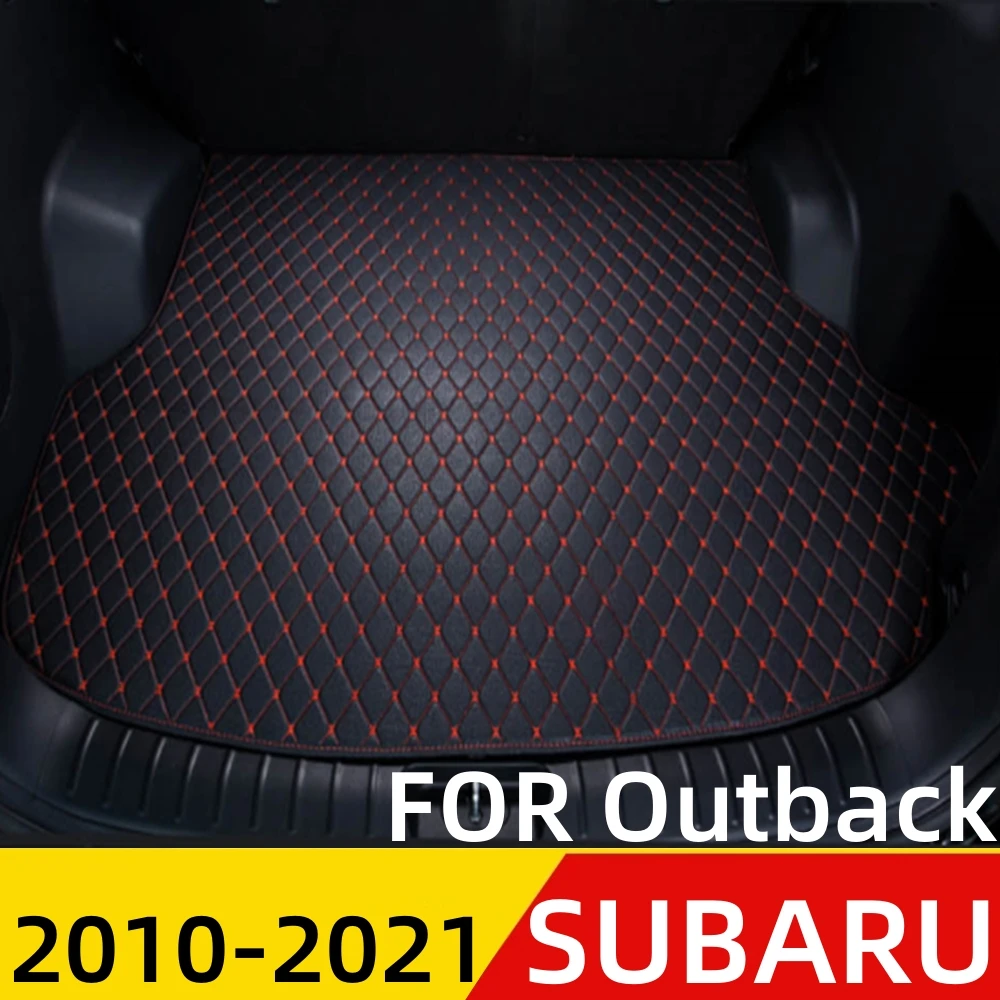 

Car Trunk Mat For SUBARU Outback 10-21 All Weather XPE Flat Side Rear Cargo Cover Carpet Liner AUTO Tail Parts Boot Luggage Pad