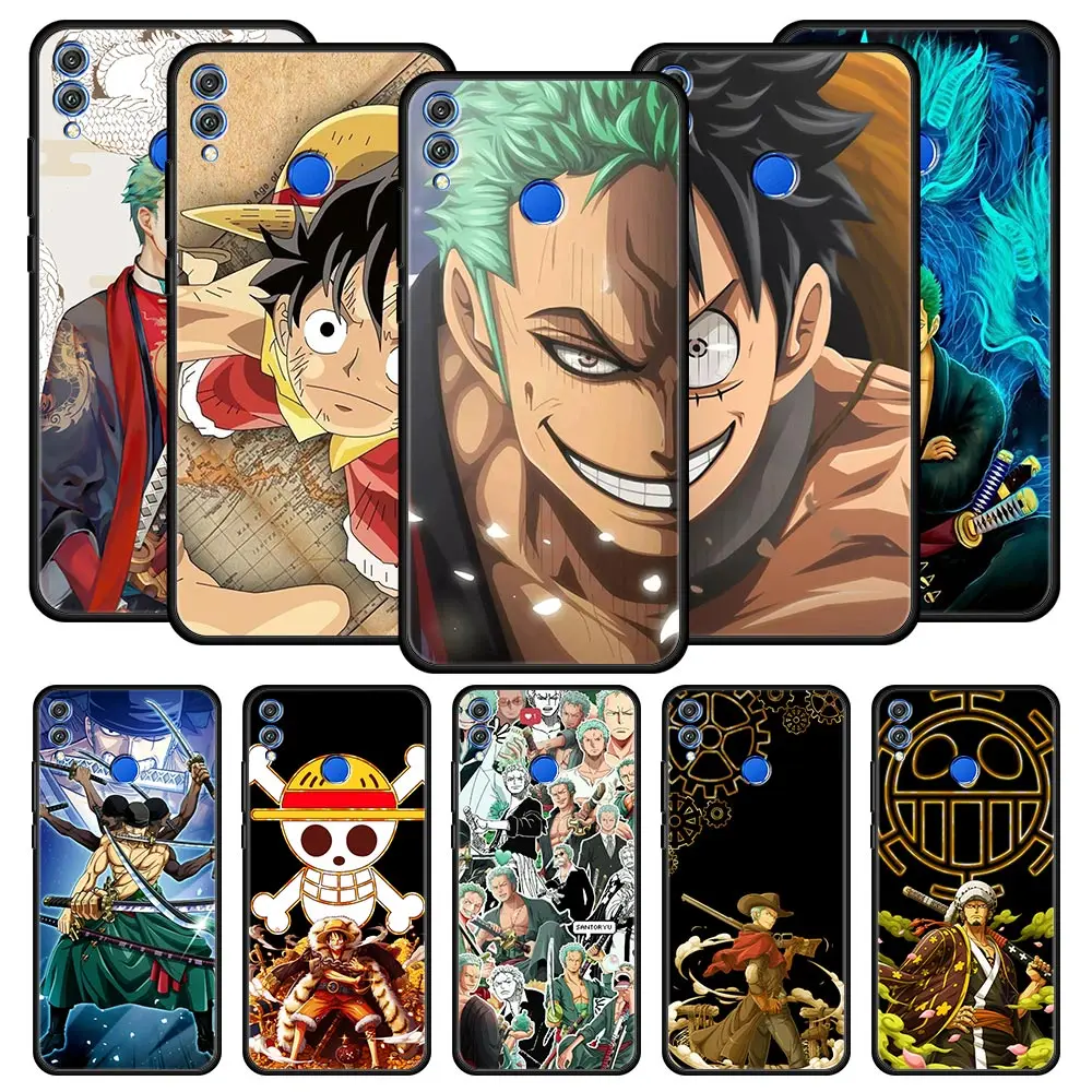 

One Piece Roronoa Zoro Phone Case For Honor 50 20 Pro 20i 10i 10 9 Lite 8X 8A 7A 7X Shell Huawei Y6p Y9s Y7a Y6 Y7 Y9 2019 Cover
