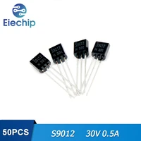 50pcslot s9012 transistors to 92 30v 0 5a pnp new original