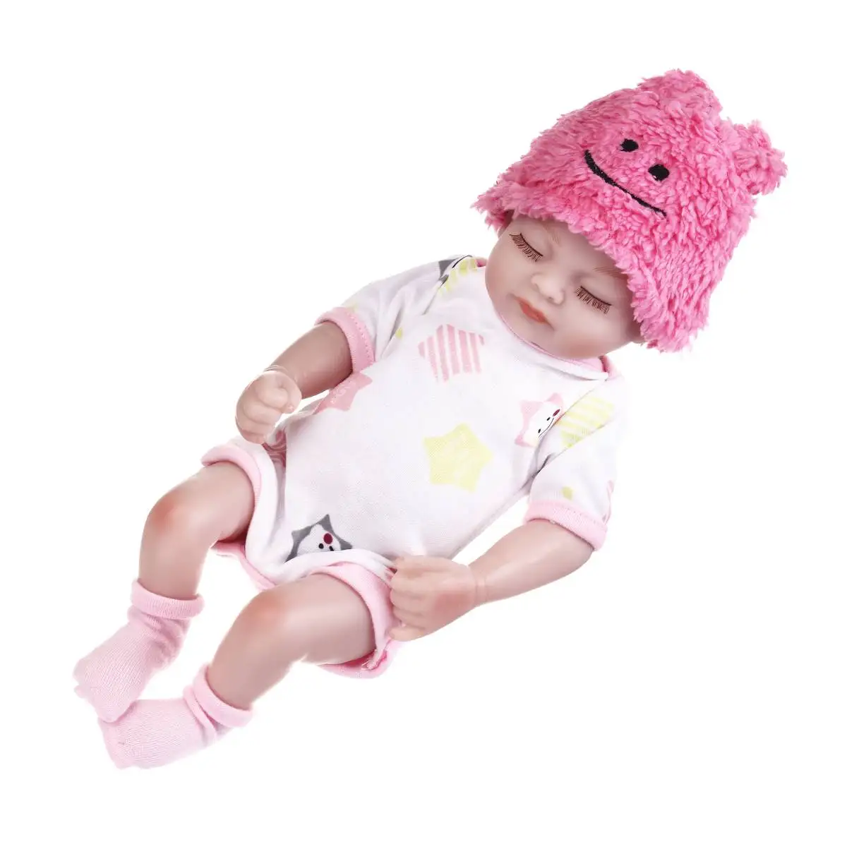 

28cm Simulation Rebirth Dolls Toy Silicone Baby Dolls Toys Full Body Toddler Baby Dolls For Kids Girls