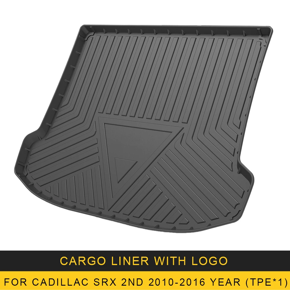 

Для Cadillac SRX 2nd 2010-2016 автомобильный багажник коробка коврик TPE противоскользящий коврик в багажник лоток багажника ковер аксессуары для интерьера