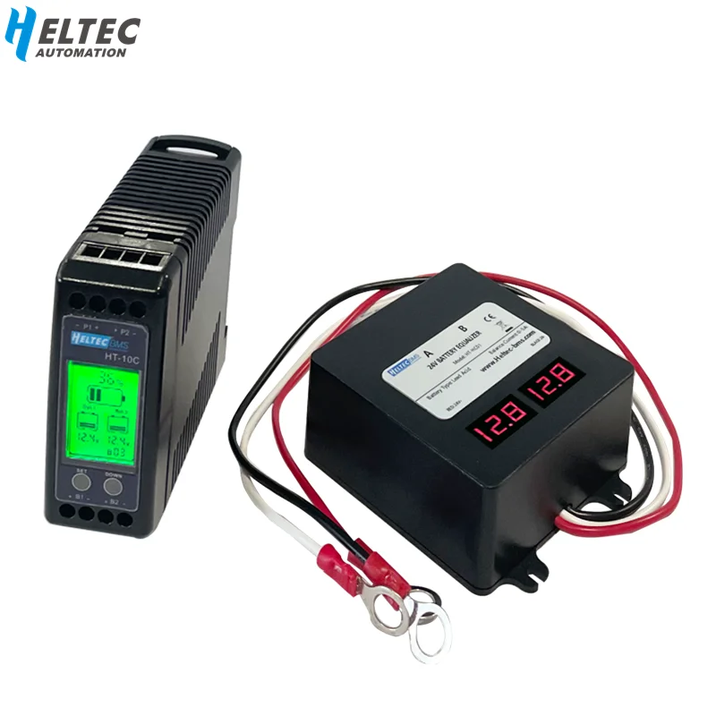 Heltec 12V LCD/LED equalizzatore batteria batterie bilanciamento tensione batteria al piombo collegata serie parallela per 24/36/48V/96V