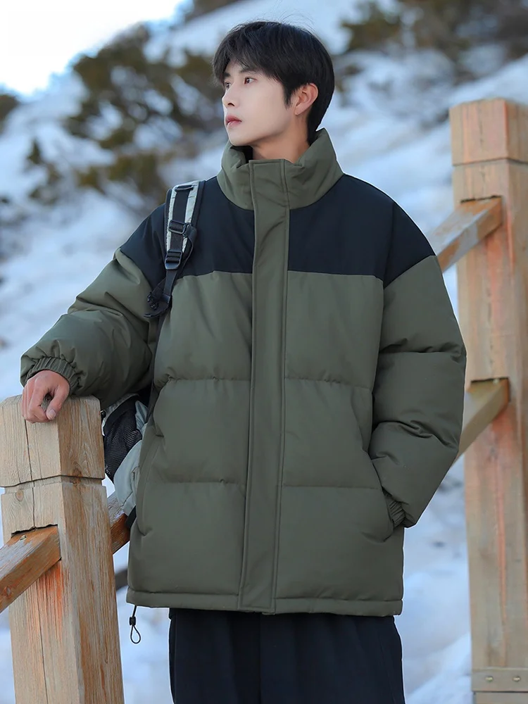 Senma Gson Куртка с хлопковой подкладкой и воротником-стойкой Верхняя одежда Мужская