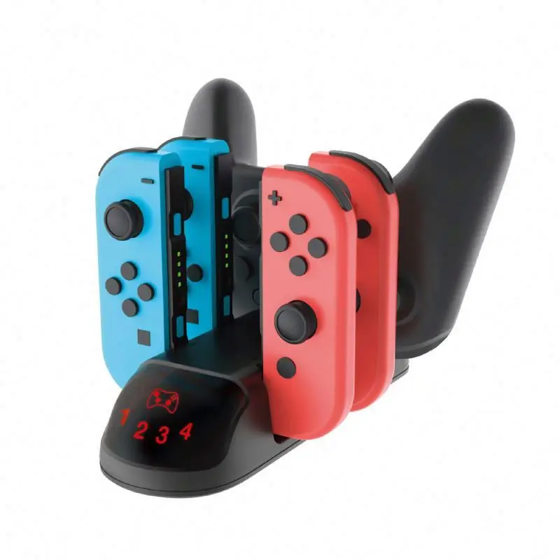 

Tns-0137 Charging Dock Station For Nintend Switch Joy-Pad Controller Led Charger Pro Gamepad Stand