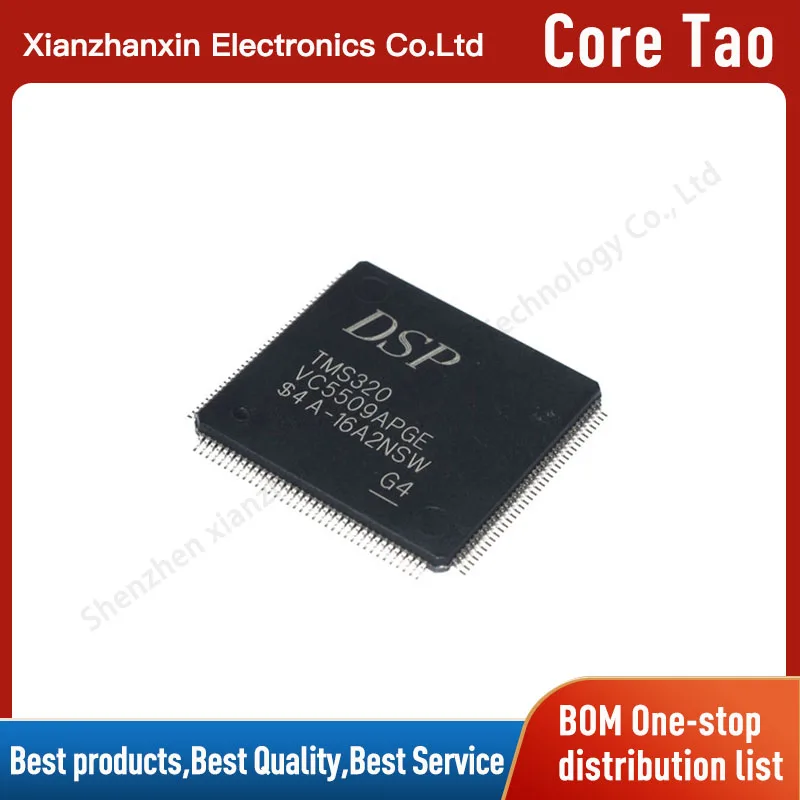 1 шт./лот TMS320VC5509APGE TMS320VC5509 LQFP144 Новый и оригинальный цифровой сигнальный процессор и контроллер