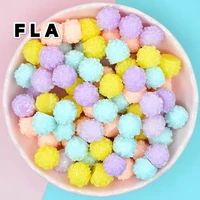 10pcsbag simulation granulated sugar balls resin diy d%c3%a9corcandy miniature decoration cute sweets accessories
