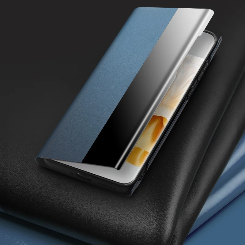 Новый чехол QIALINO из натуральной кожи для телефона Huawei Ascend P60 Pro тонкий флип-чехол с