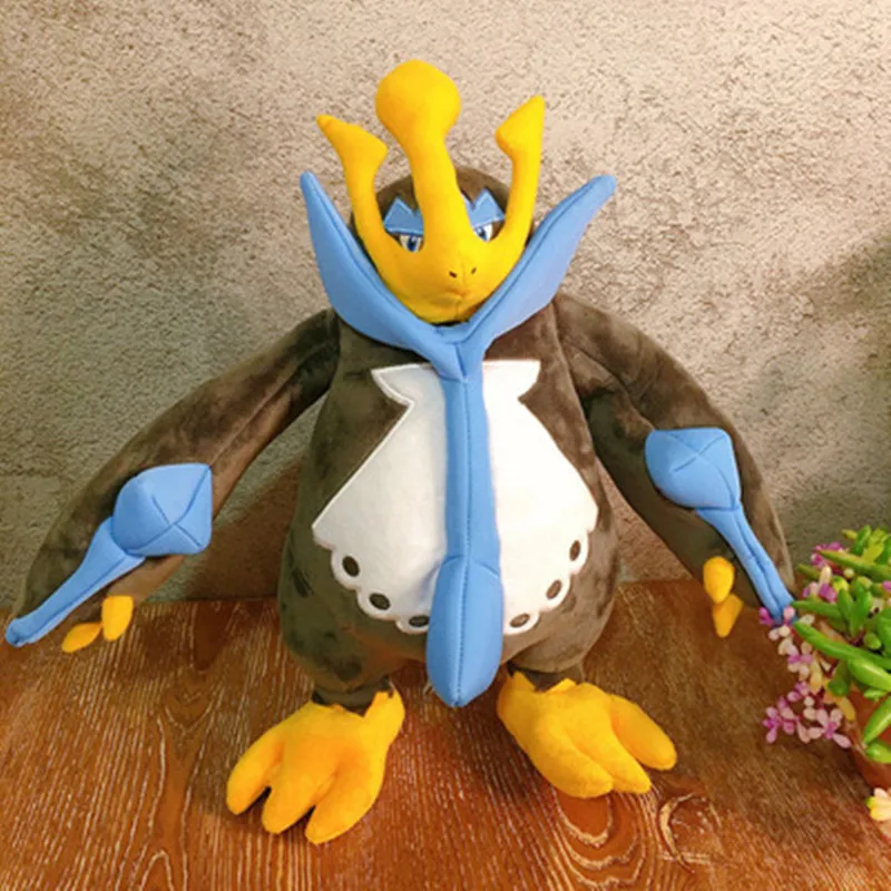 Высококачественные Аниме игры Покемон Empoleon мягкая плюшевая игрушка кукла