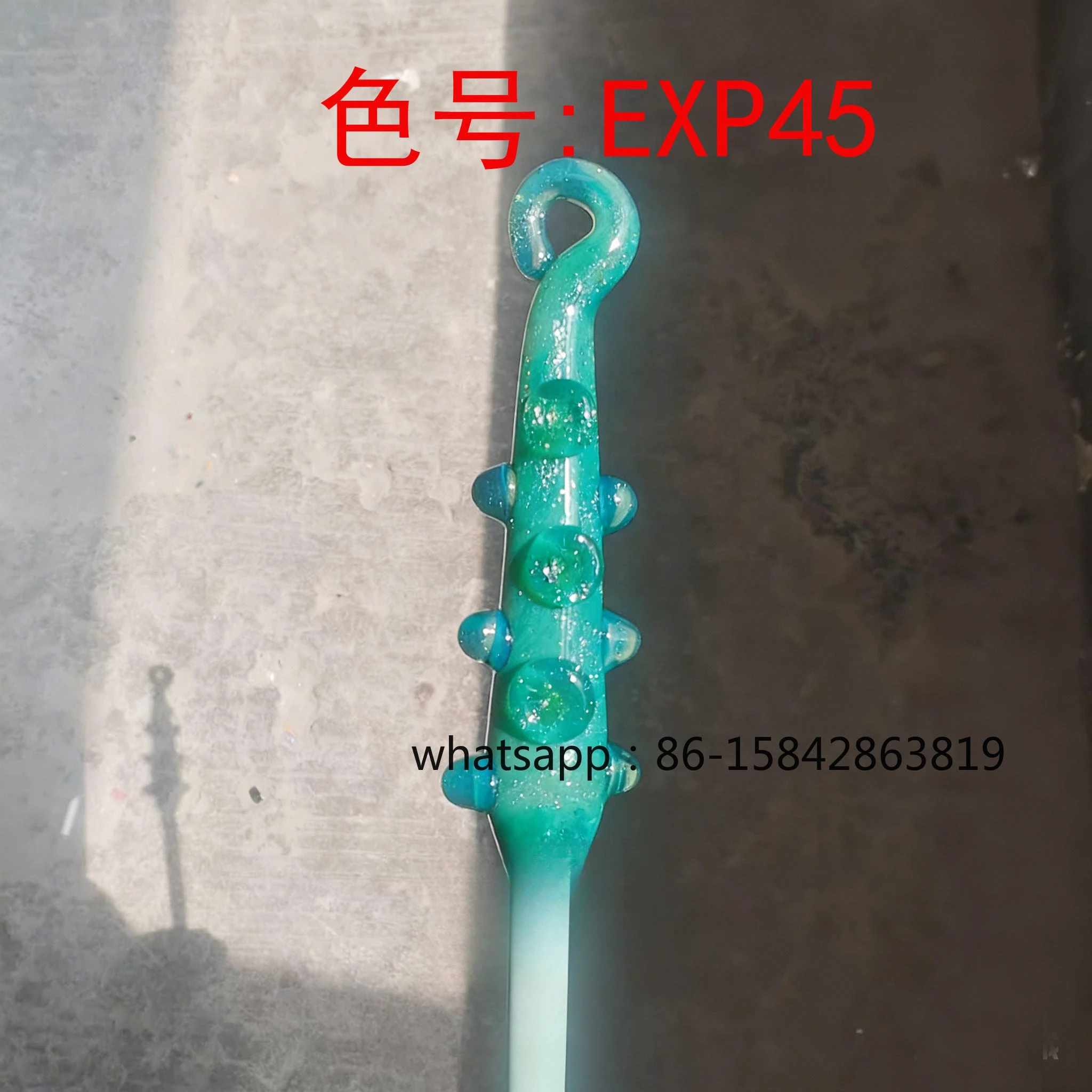 EXP45 Solaka Green Gold Star Rod, стеклянный стержень для розжига, цветной глазурованный твердый материал (art.: 3920dab44dbcf) - 3920dab44dbcf