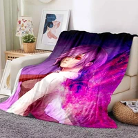 anime tokyo ghoul soft plush sofa bed throwing cartoon picnic blankets modern flannel blanket gedruckt bettdecke geschenk