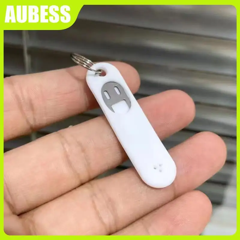 

Not Easy To Rust Flat Portable Creativity Silica Gel Anti-lost Safety Mobile Phone Peripherals Not Easily Deformed Thimble