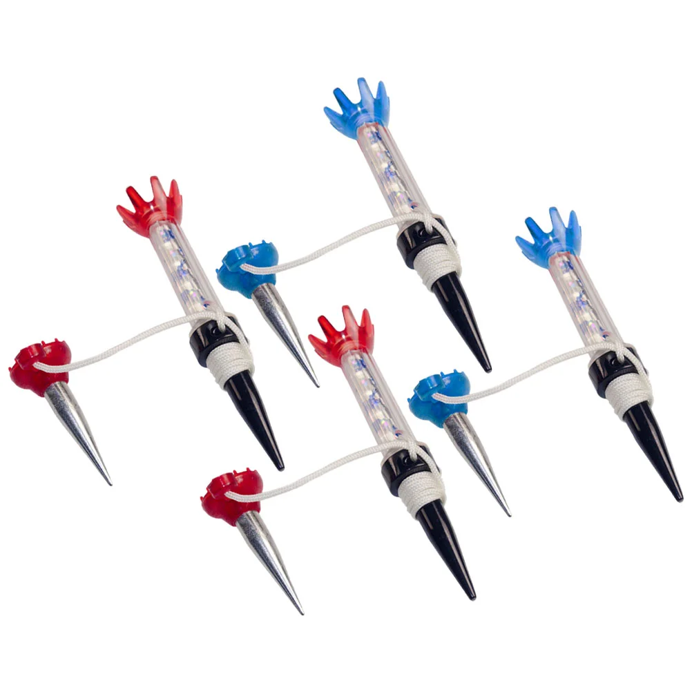 

4 Pcs Golf Training Equipment Tee Stand Support Supplies Holder Base Golfs Flexible Tees