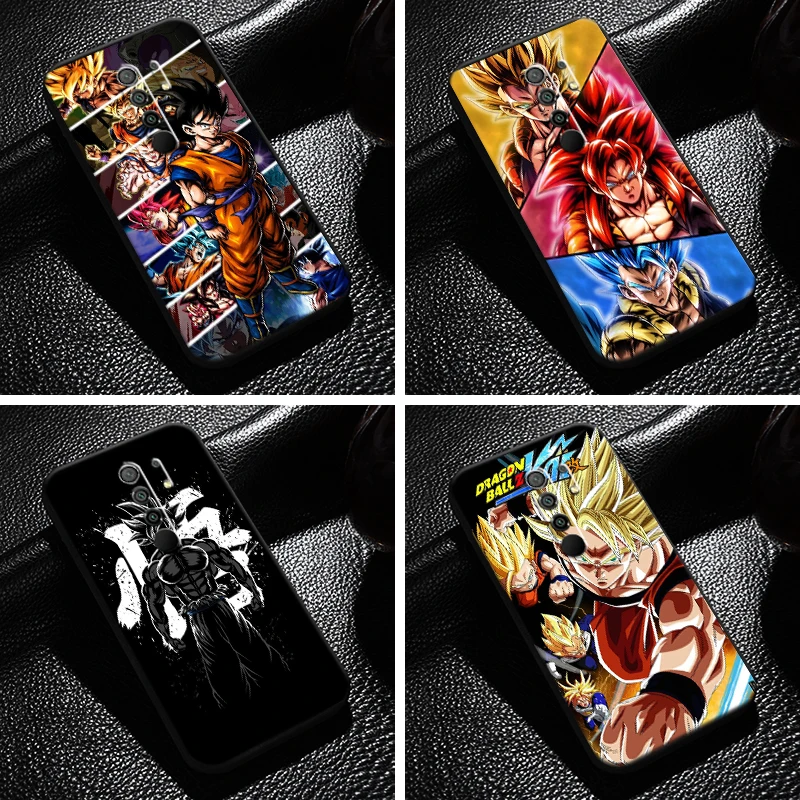 

Goku Vegeta Dragon Ball For Xiaomi Redmi 9 6.53 Inch Phone Case Coque Liquid Silicon Funda Silicone Cover Black Carcasa Back