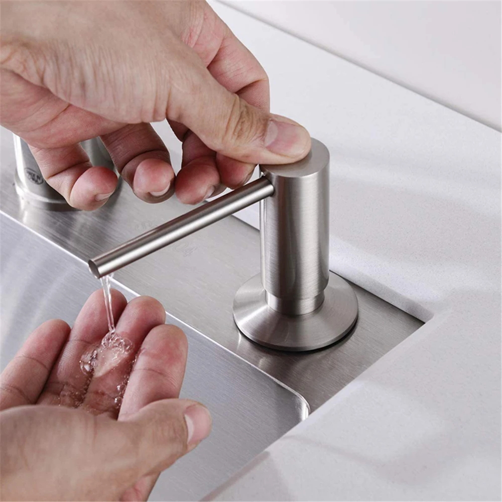 Дозатор для мыла на кухонную раковину 500 мл