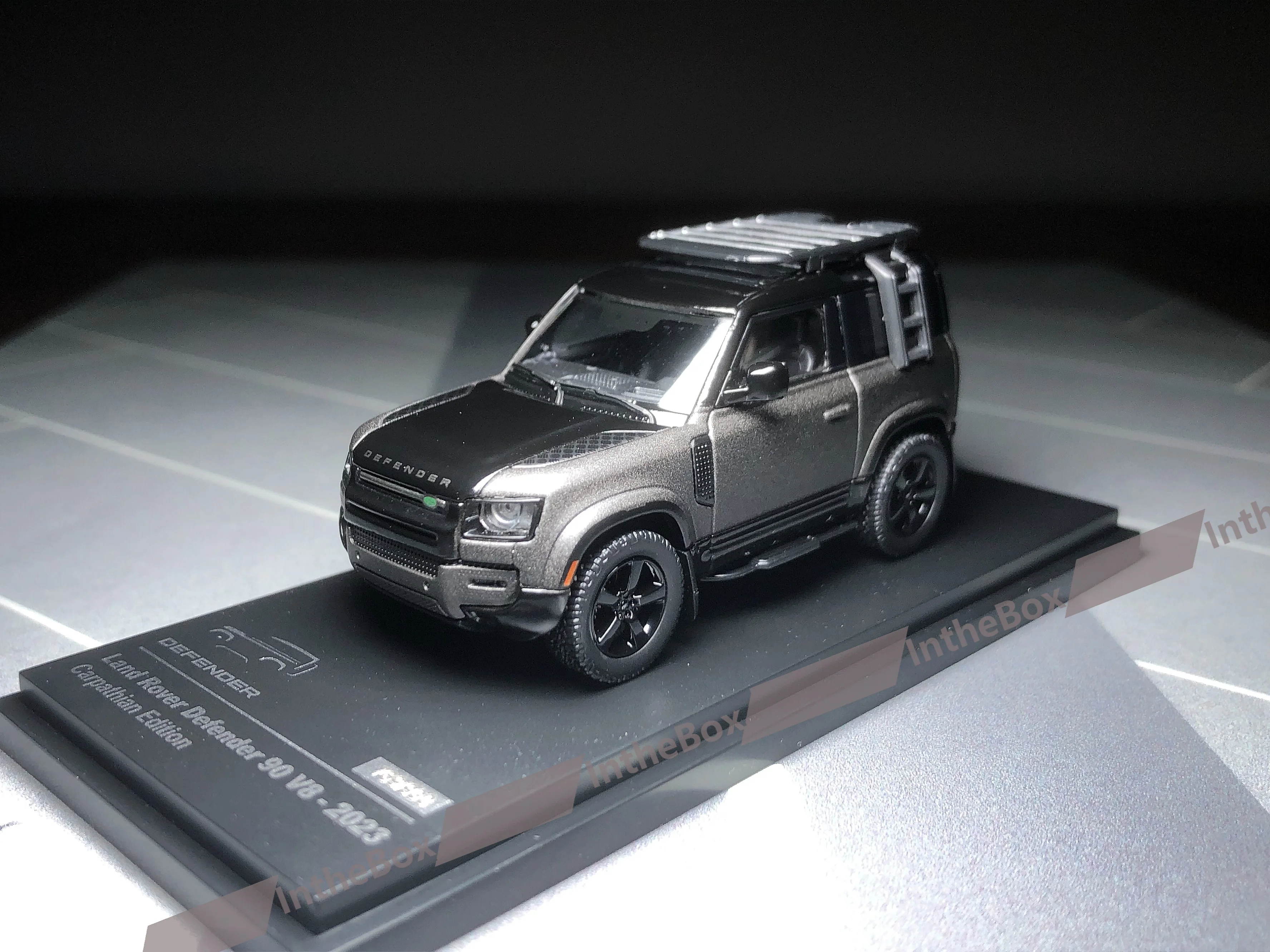 ARBox 1:64 серый 2023 Defender 90 110 V8 SUV ORV спортивная модель отлитый под давлением