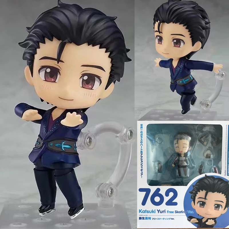 

Фигурка героя Nendoroid YURI Katsuki On Ice 762 Victor Nikiforov, модель, игрушка, подарок на день рождения и Рождество, коллекционная