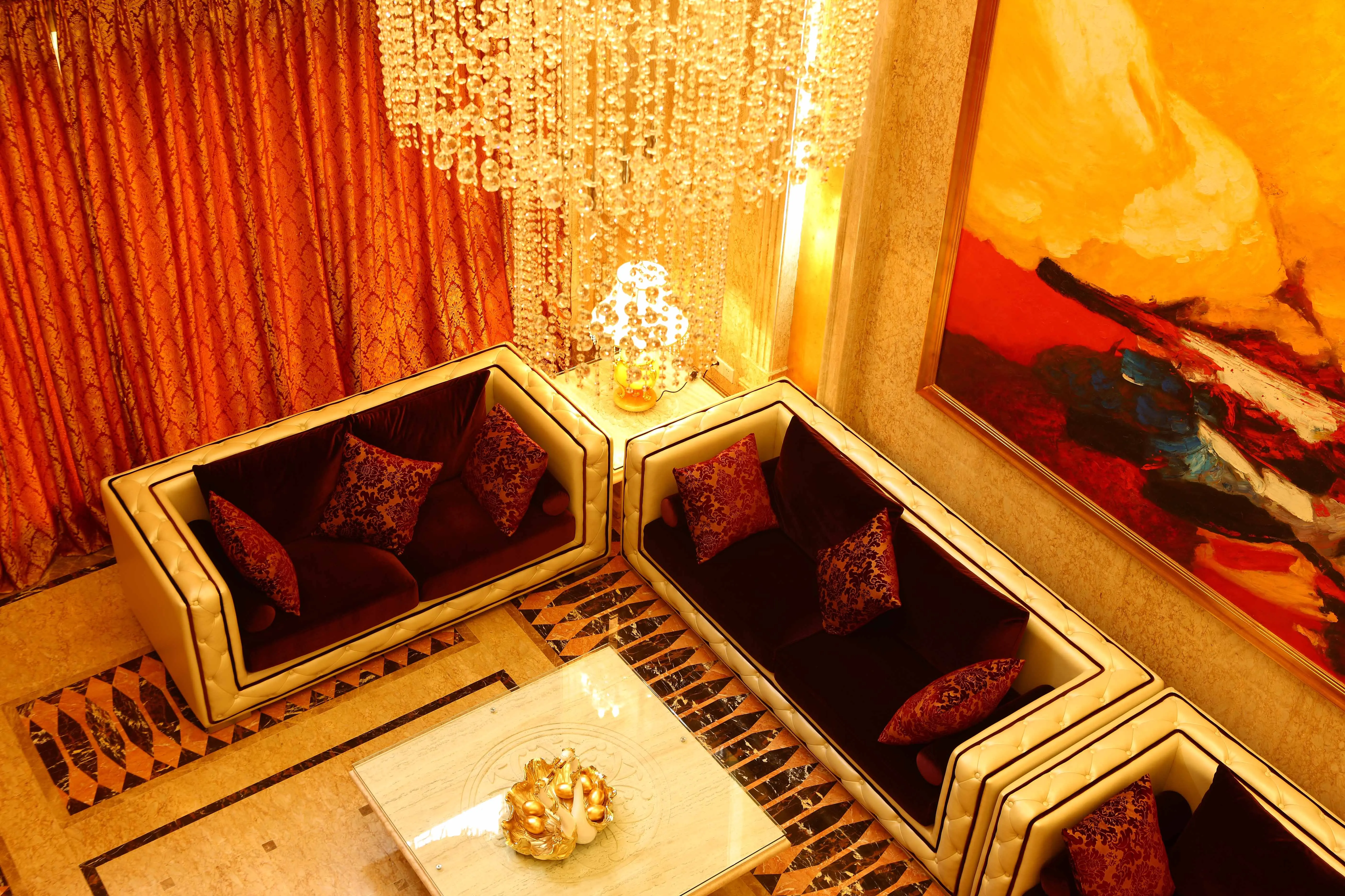 

sofas modernos para sala Modern sofa set living room furniture with leather and fabric combination 3 pcsliving room furniture