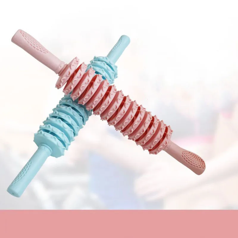 

Yoga Stick Mace Skinny Calf Artifact Fitness Stick Eliminates Muscle Roller Massage Stick 2022 New Solid Color Fitness Equipment