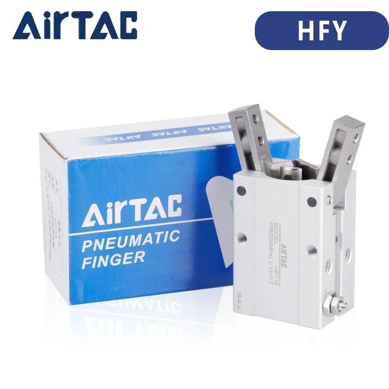 

Пневматический захват Airtac с зажимом на палец серии HFY6 HFY10 HFY16 HFY20 HFY25 HFY32 HFY