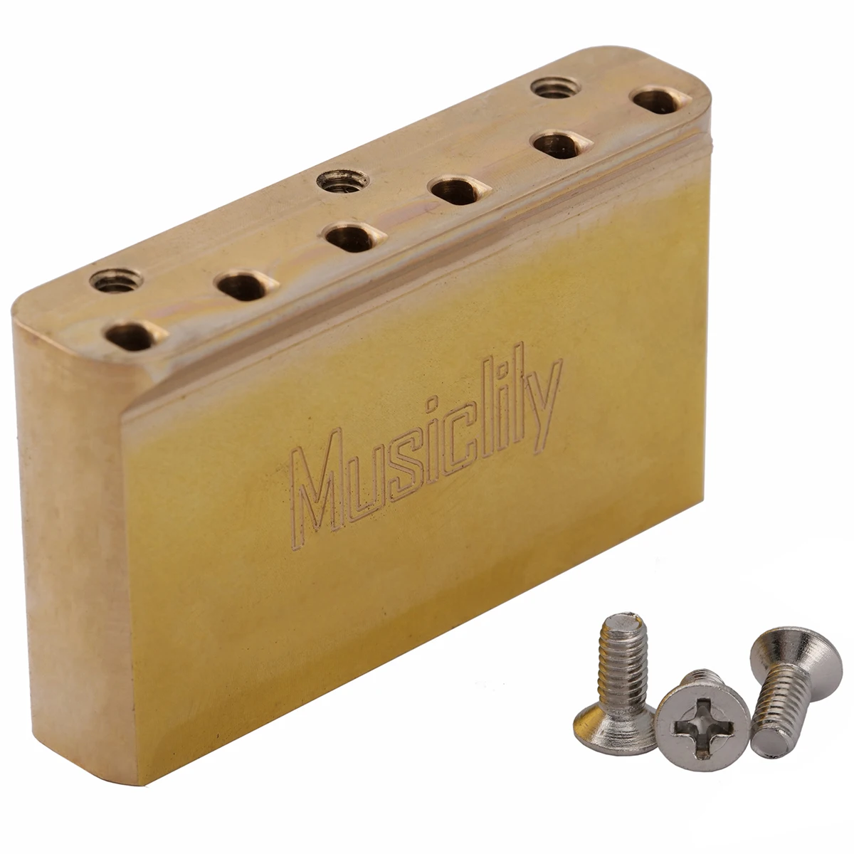 

Musiclily Ultra 54mm String Spacing 37mm Depth Full Brass Block for Gotoh 510TS Series Tremolo Bridge
