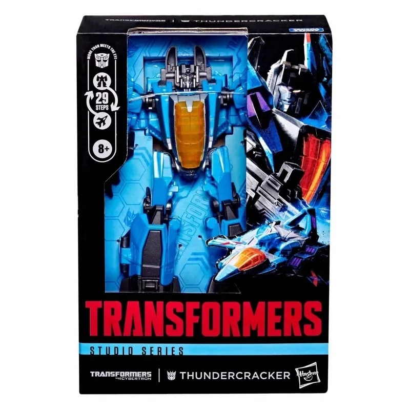 Фото Новинка! В наличии: Фигурка-робот Transformers Studio Series Class V SS GE Thundercracker. Игрушка, подарок, коллекционная аниме-фигурка. №5