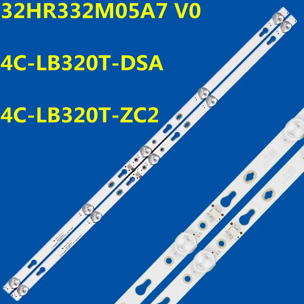 Фото Светодиодная лента 5 ламп для 4C-LB320T-ZC2 TCL32D05-ZC22AG-13 32s5300 32S6400 32s6500s TH-32H400W TH-32E400C TH-32E580C №1