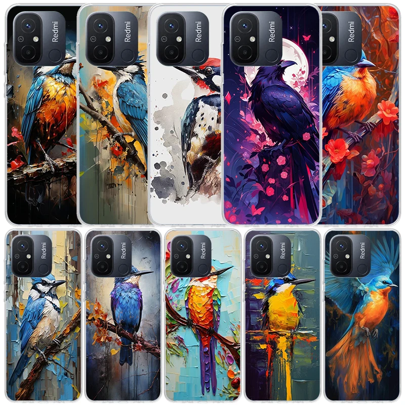 Чехол для телефона Xiaomi Redmi 12C 12 10C 10 10A 9C 9A 9T 9 8 8A 7 7A 6 Pro 6A K20 K30 K40 S2