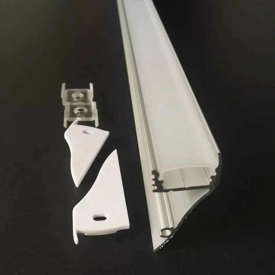 

2m/pcs New model durable aluminum profile for led profile for light led bar with pmma diffuser for Lighting Decoration