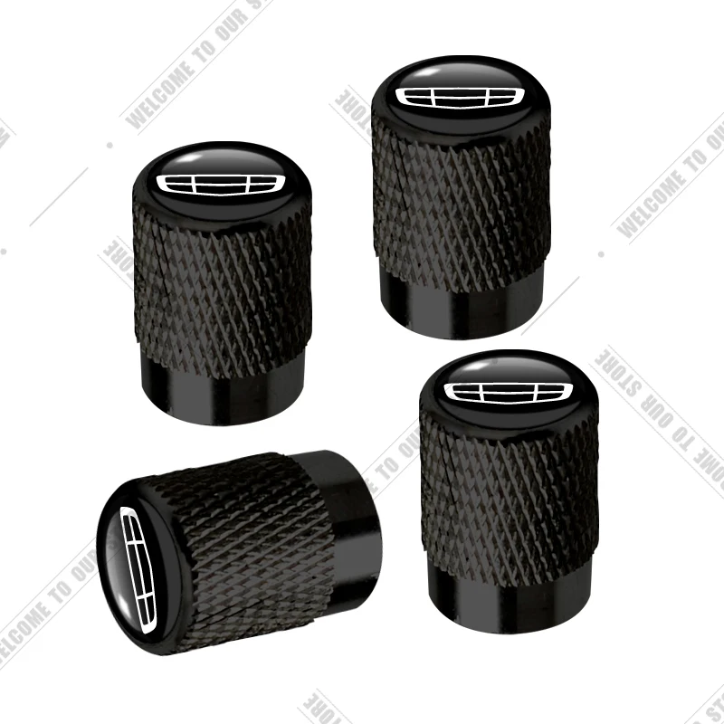 

Автомобильный алюминий с ЧПУ для Geely Auto Manjaro Atlas Pro Emgrand Geometry Coolray EC7 Эмблема 4 шт. Крышка штока воздушного порта для шин