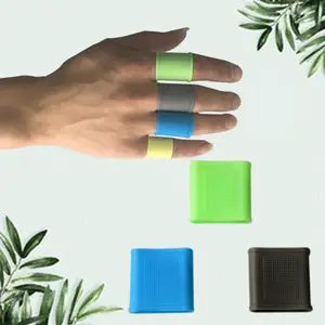 Golf Finger Cots Multi-Color Non-slip Protector Grip Universal Protect Fingers Male/Female Type Silicone Finger Sleeve