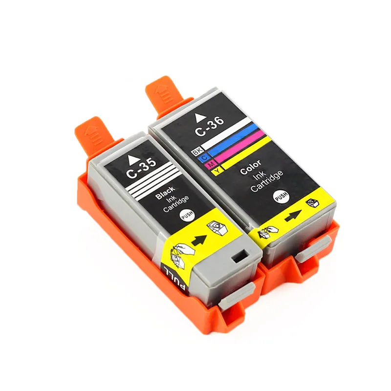 Чернильный картридж PGI35 CLI35 совместимый с 20 PK для Canon PIXMA IP100B/IP100/IP100