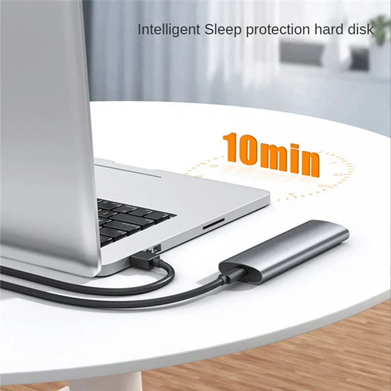 Корпус M2 SSD NGFF SATA — USB 3.1 Gen 2 5 Гбит/с SSD-корпус для B Key/ (B+M) Key Жесткий диск Адаптер M.2