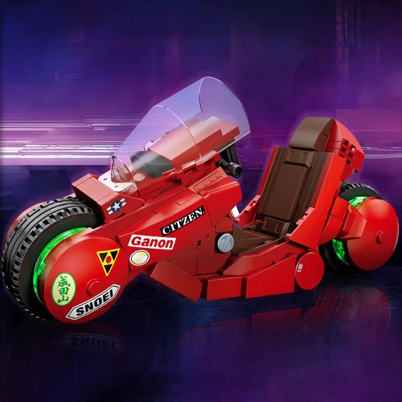 Конструктор мотоциклы Akira Jintian