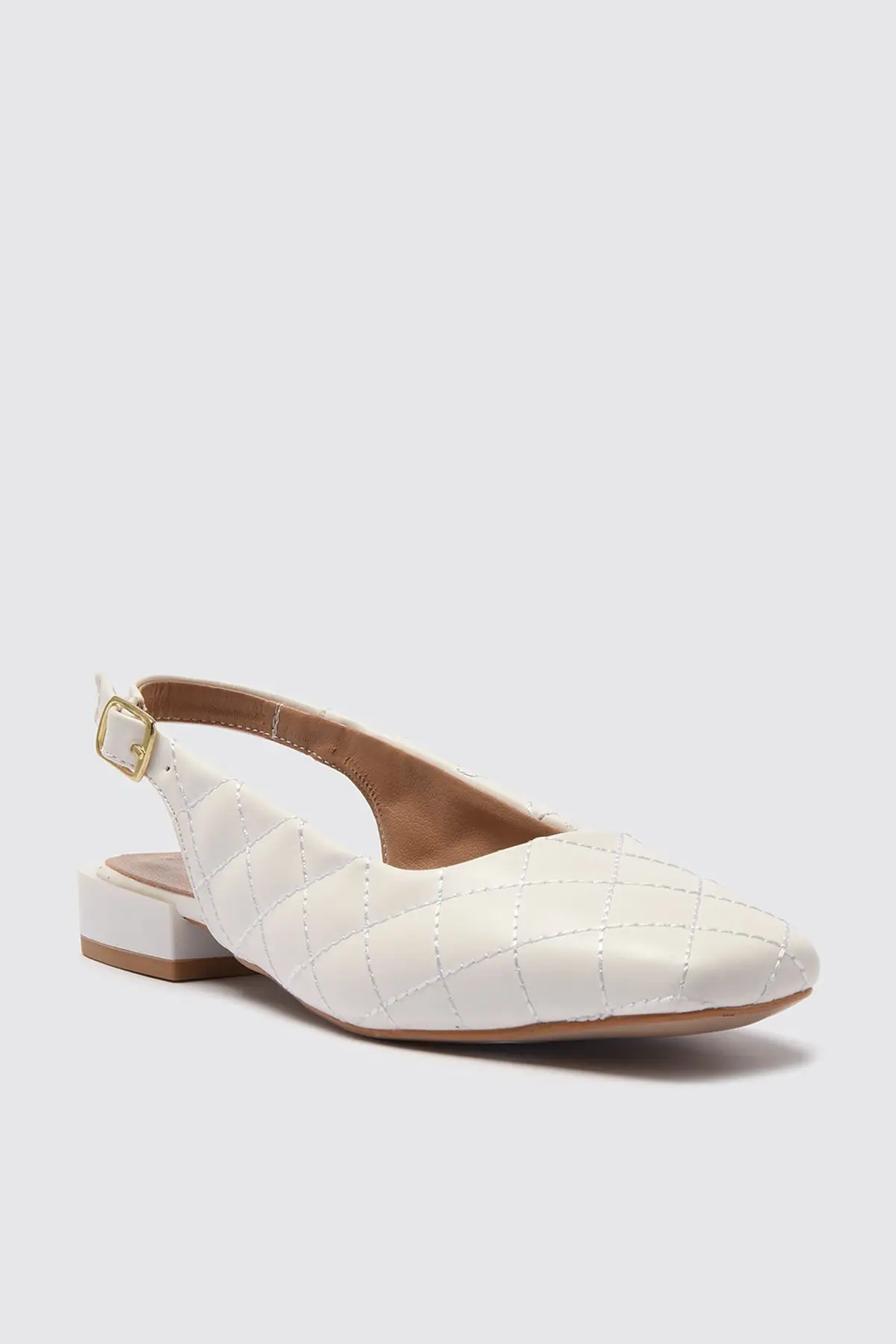 

Trendyol Quilted Women Ballerina TAKSS21BE0014