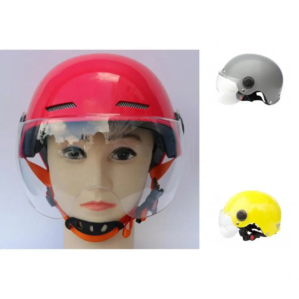 

Shock Resistance Hard Buckle Open Face Motorcycle Helmet for Cycling