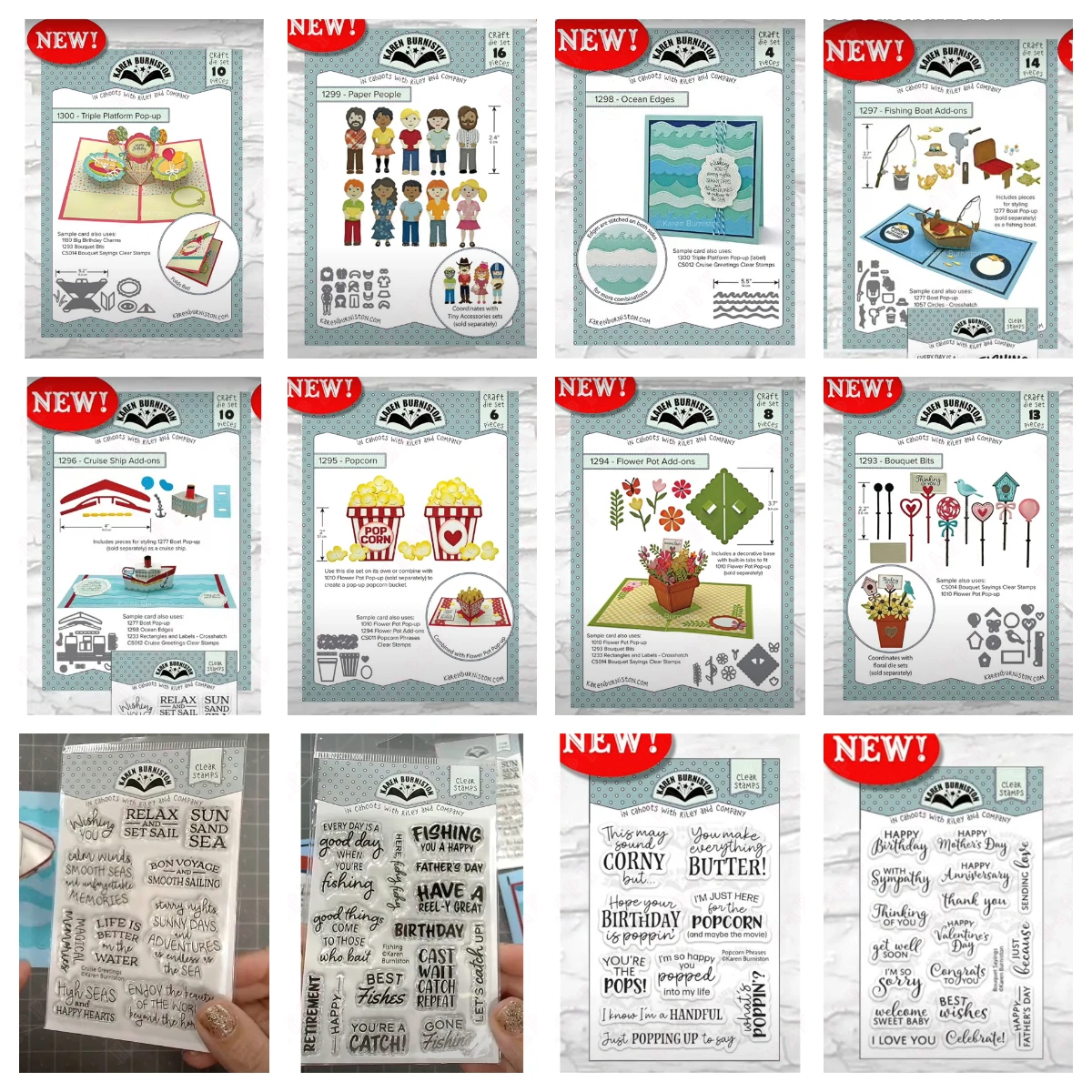 Штампы Sentiment металлические штампы добавки для рыбацкой лодки самостоятельного