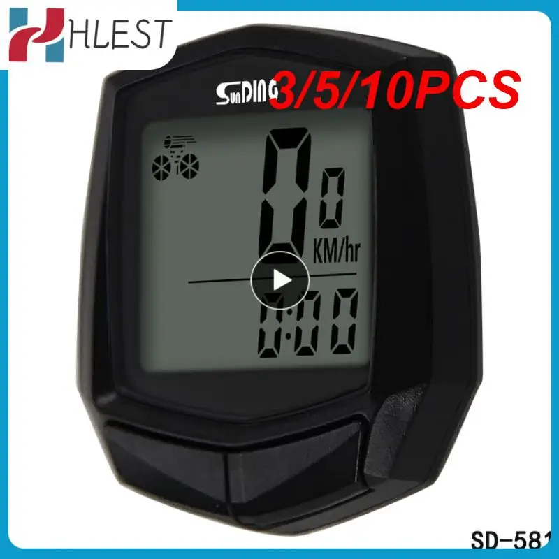 

SD-581 Shundong SUNDING Bicycle Wired Code Table Speedometer Odometer Chinese And English Code Table Bicycle Cycling Comput