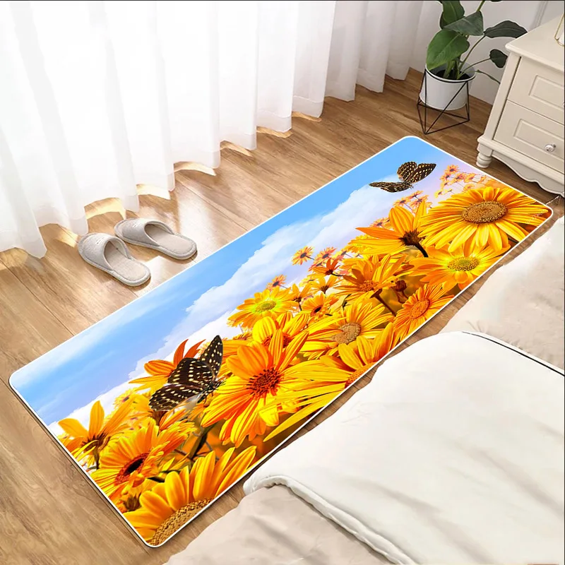 

Впитывающий напольный коврик в виде бабочки, молитвенный коврик, длинный ковер для коридора для девочек, Кухонное украшение, мягкие комнатн...